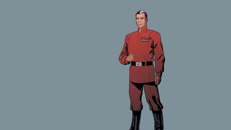 Isard as he appeared in Dark Horse’s comics.